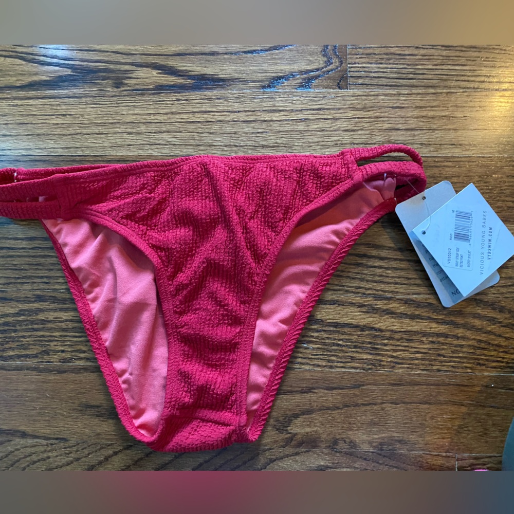 Vicious Young Babes Double Side Strap Bikini Bottom